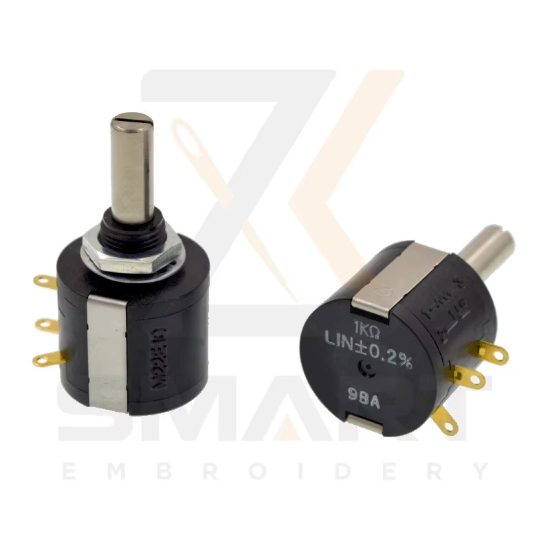 Potentiometer M22E10 1K עבור Tajima SWF סינית מכונת חריץ חלקי