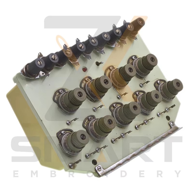 9 צבעים מתח בסיס יחידה עם מתח בסיס כרטיס טג'ימה חתיכות מכונת חלקי T01TJ901-U