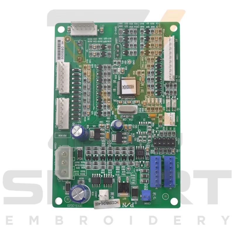 לוח זיהוי חוט DAHAO HC0209 עם מנורה סינית מכונת חריץ חלקים EDH0502-HC020901-C