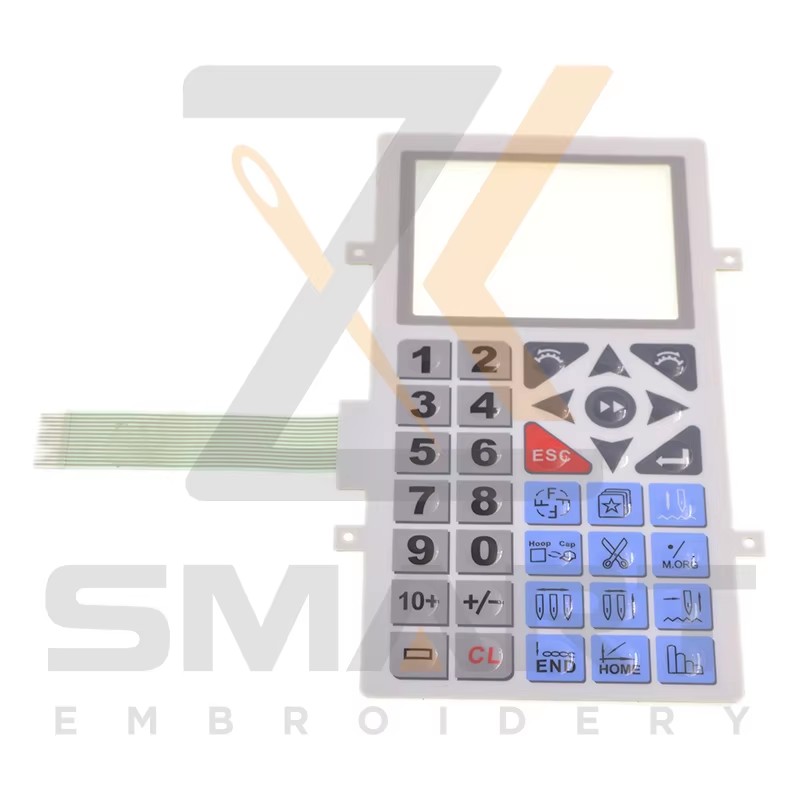 מקורי Ricoma Keypad 03150210 סינית חתיכות מכונה חלקים E17-KP02